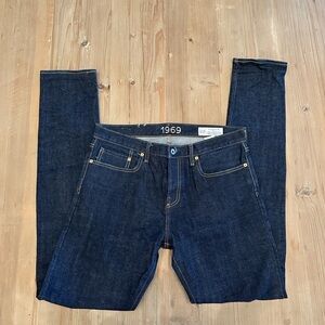 GAP Men's Skinny Jeans - Dark Blue